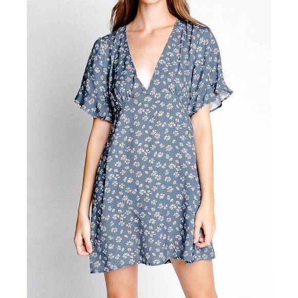 NEW MONTE sandy mini dress in primrose - Picture 1 of 2